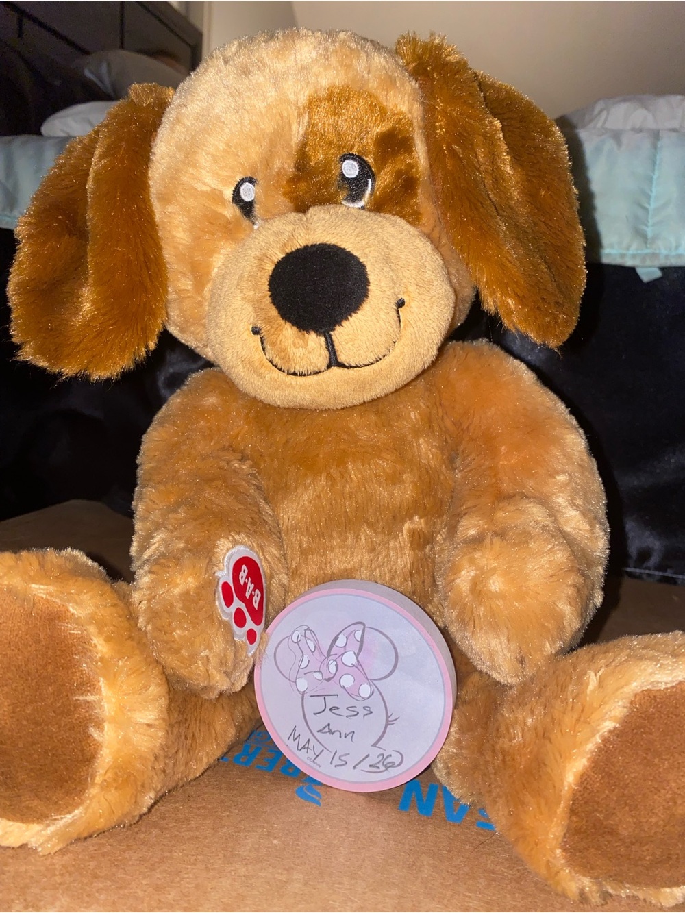 Build-A-Bear Brown Plush Dog Stuffed Animal 🧸